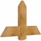 Ekena Millwork Eugene Rough Sawn Timber Gable Bracket, Western Red Cedar, 36"W x 23"H x 2"D x 6"F, 15/12 Pitch GBW036X23X0206EUG00RWR - alternate 2
